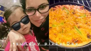 Making Pizza With My Daughter | Ghana Ali | Sunday❤️|