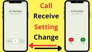 How To Change Incoming Call Receive Or Reject Style Setting | Call Uthane Wala Kaise Change Kare