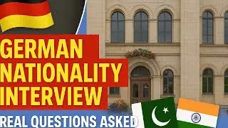 How I Applied for German Nationality 🇩🇪 | Interview Questions at Rathaus