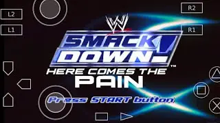 Here comes the pain PS2 game play hidden shorts ticks / hctp// smack down // WWE main event Goldberg