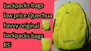 Quechua backpack.orignal bags