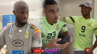 Happiness@The Camp Of Blackstars - Jordan Ayew, Kwasi Sibo & Alexander Dziku Ready  Ghana vs Comoros