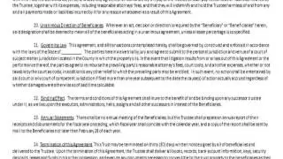 How to fill out Trust Agreement