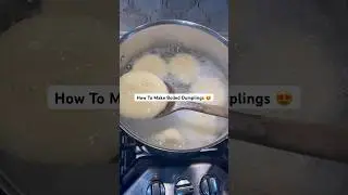 How To Make Boiled Dumplings!