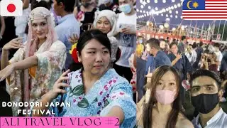 bonodori japan festival | bon odori malaysia 2022 | Ali travel vlog | Malaysia vlog