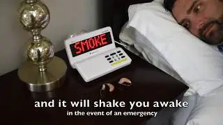 HomeAware Smoke Alert with Bed Shaker