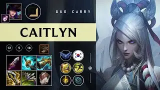 Caitlyn ADC vs Draven - KR Diamond Patch 26.02