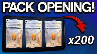OPENING 200 PACKS + *NEW* CELEBRATION PACKS - R6 SIEGE