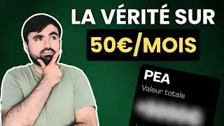 Investir 50&euro;/mois : est-ce que &ccedil;a vaut VRAIMENT le coup ? (spoiler : oui)