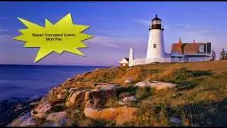 How to Repair Corrupted Canon MOV Files