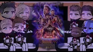 Avengers Endgame react&bull;Time travel Squad|| Remake (angst) || MARVEL🦅