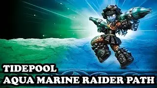 Skylanders Imaginators - Tidepool - Aqua Marine Raider Path - GAMEPLAY