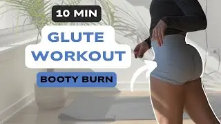🔥10-Minute Home Glute Workout to Transform Your Booty Instantly | No Equipment, Just Results!