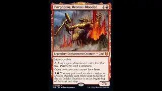 Deck #551   Purphoros, Bronze Blooded