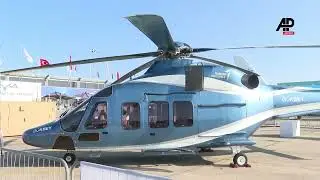 Turkish aircraft on display at Paris Air Show