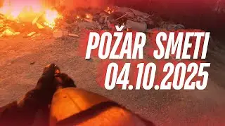 [INTERVENCIJA] 🔥 Pozar smeti, 04.10.2025