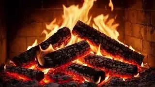 🔥 LIVE 4K Cozy Fireplace | Natural Fire Sounds