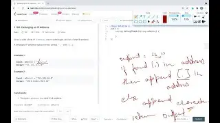 Defanging an IP Address | LeetCode 1108 | English