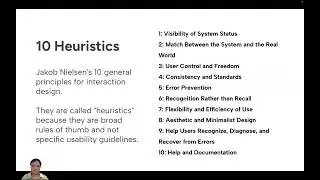 21 - 10 Usability Heuristics for UI Design