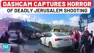 Jerusalem Shooting: Dashcam Shows Panic & Chaos During Ramot Attack, Civilians Flee Amid Gunfire