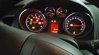Opel Astra J постоянно работает вентилятор. Ошибка 0597. Замена термостата.