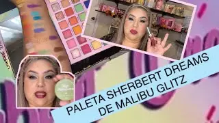 SHERBERT DREAMS  // MAQUILLAJE VERDE.  #sherbertdreams #maryanamakeup #verde #malibuglitz