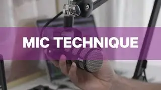 Как вести подкаст: техники работы с микрофоном