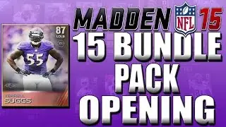 Madden 15 Ultimate Team, Its Elite Time, 15 Bundle Pack Opening, 3 Amazing pulls