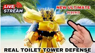 REAL TOILET TOWER DEFENSE LIVE | GIVEAWAYS |  FOOD CRATE UPDATE!!!#toilettowerdefense #roblox #ttd