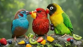 THE MOST STUNNING BIRDS 🌿 RELAXING BIRDS SOUNDS 🌿 SOOTHING PIANO MUSIC 🎼🕊️ULTIMATE RELAXATION 🌿