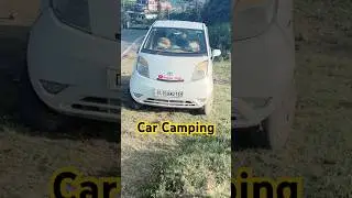 Day Car Camping with Tata Nano #shorts #cars #carcamping #caravan #campervan #tatanano #campinglife