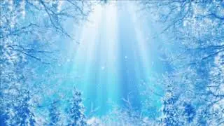 Winter Wonderland Forest White Snow background video for cartoon animation @vfxtools