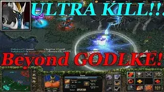 DOTA 1 - Sven BEYOND GODLIKE + ULTRA KILL!!! (Almost Rampage)