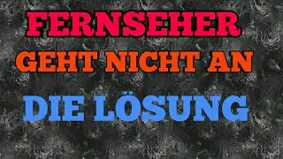 Fernseher geht nicht mehr an und blinkt