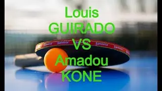 REGIONALE 1 I VS Amadou KONE (1634pts - Montmagny-Groslay TTC)