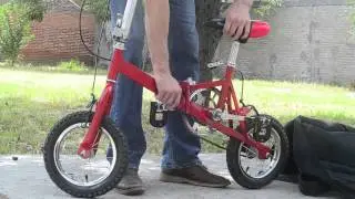 Bicicleta Plegable - Como usarla... DE VENTA SOLO EN MEXICO
