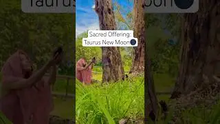 Taurus New Moon Ritual: Offering My Hair to the Earth for Rebirth & Renewal #taurusnewmoon  #NewMoon