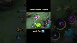 Ixia Skill combo Tutorial Mobile legends #ml2b #mlbb #ixia #tutorial