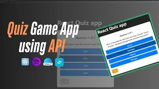 Build a React Quiz Game App with API | Step-by-Step Tutorial