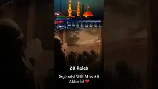 Masaieb Janabe Sughra 28 Rajab#noha #juloos ghosi #live Azadari