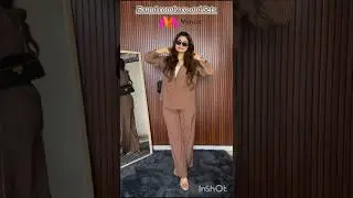 Found comfy co-ord sets on Myntra #myntra #coordsets #summervibes #viralreels #womensfashion #ootd