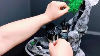 DIY Backflow Incense Burner of Chinese House Style