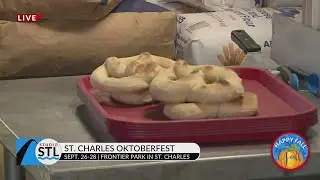 Try some fresh pretzels & German beer at St. Charles Oktoberfest!