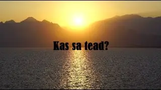 Capj - Kas sa tead (Lyrics video)