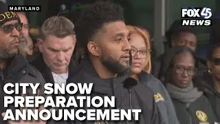 Winter Storm Preparedness Press Conference