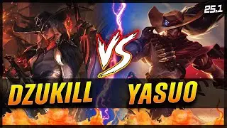 Dzukill - Yone vs Yasuo TOP Patch 25.S1.1 - Yone Gameplay