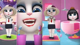 MY TALKING ANGELA AGREED EAT DANCE ANGELA AND SLEEP 