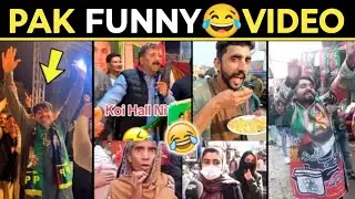 Pakistani🇵🇰 Public Funny😂Reaction On India |Pak Funny Videos|Pak Media On India Latest Today