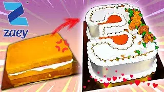 Amazing Number 3 Birthday Cake | Kek Nombor 3 | Decorating Ideas