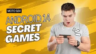 Android 14 Software Hidden Game🔥 ? | Moto g54 5g | New Software update | Android 14 update |